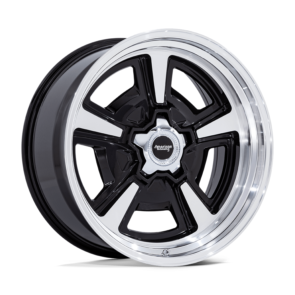 VN517 22X10 5X4.75 G-BLK-MC-DL 6MM American Racing Vintage