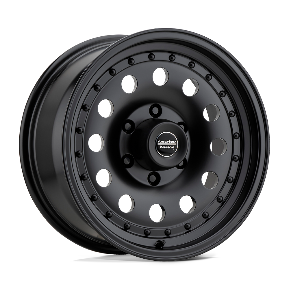 AR62 18X8 6X120 S-BLK 18MM American Racing