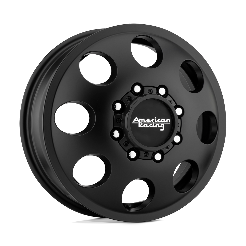 AR204 16X6 8X6.5 S-BLK 111MM American Racing