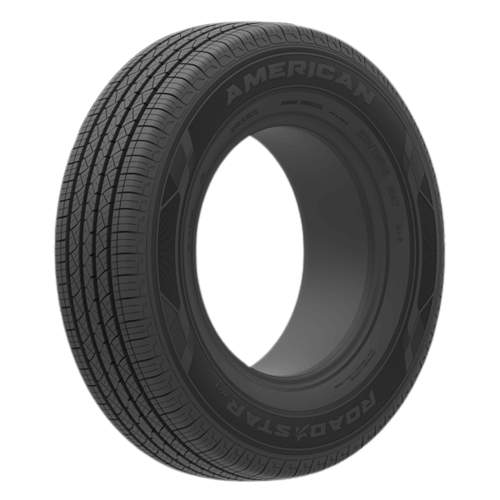 Durable AMERICAN ROADSTAR tire engineered for enhanced grip and stability on various road surfaces