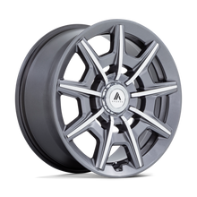 Load image into Gallery viewer, AB41 20X10.5 BLANK G-ANTH BR-MCH 18MM (108-127) Asanti Black Wheel