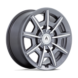 AB41 20X10.5 5X115/120 G-ANTH BR-MCH 18MM Asanti Black Wheel