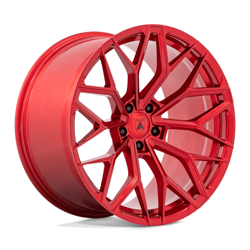 AB39 20X9.5 5X115 C-RED 15MM Asanti Black Wheel