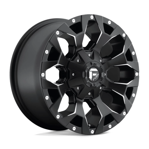 D546 17X8.5 6X135/5.5 MT-BLK-MIL 25MM Fuel 1PC