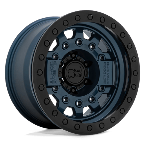 BRAVG 17X8.5 6X5.5 N-BLU BLK-HDW -30MM Black Rhino