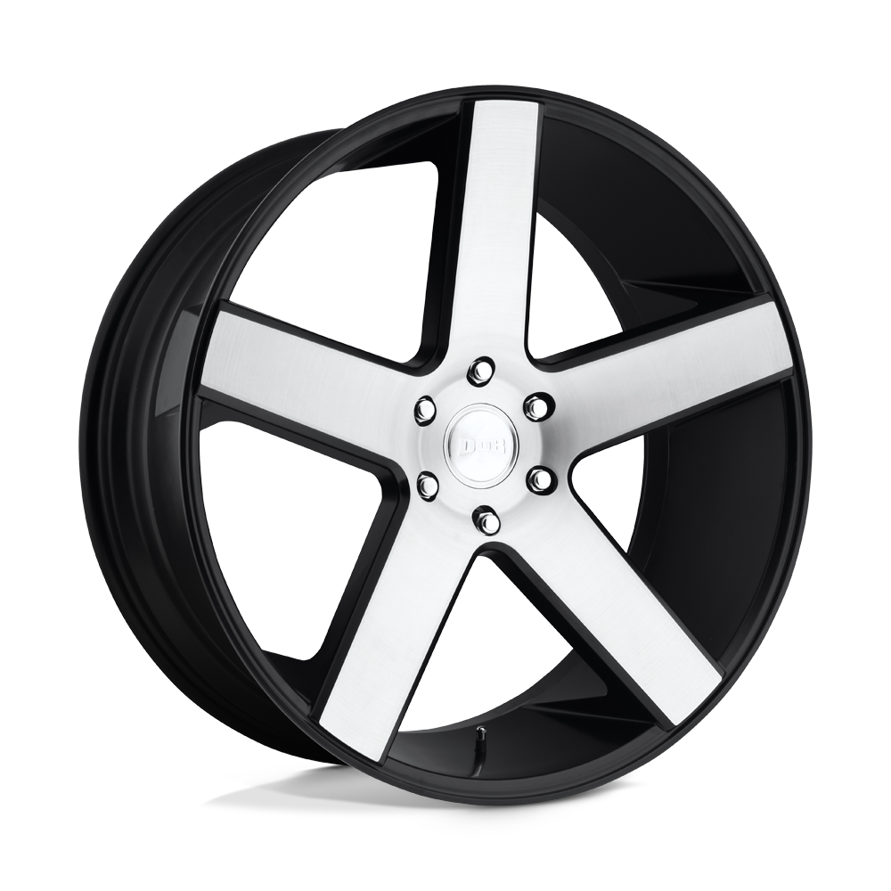 S217 22X9.5 6X5.5 GL-BLK-BRSHD 19MM DUB 1PC