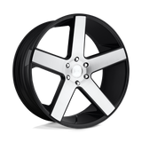 S217 22X9.5 6X5.5 GL-BLK-BRSHD 19MM DUB 1PC