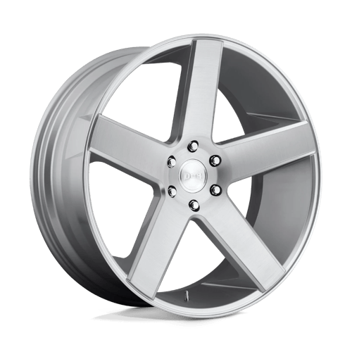 S218 22X9.5 6X5.5 GL-SLVR-BRSH 19MM DUB 1PC