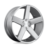 S218 22X9.5 6X5.5 GL-SLVR-BRSH 19MM DUB 1PC