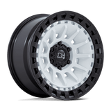 BR009 18X9 5X5.0 WHT M-BLK 0MM Black Rhino