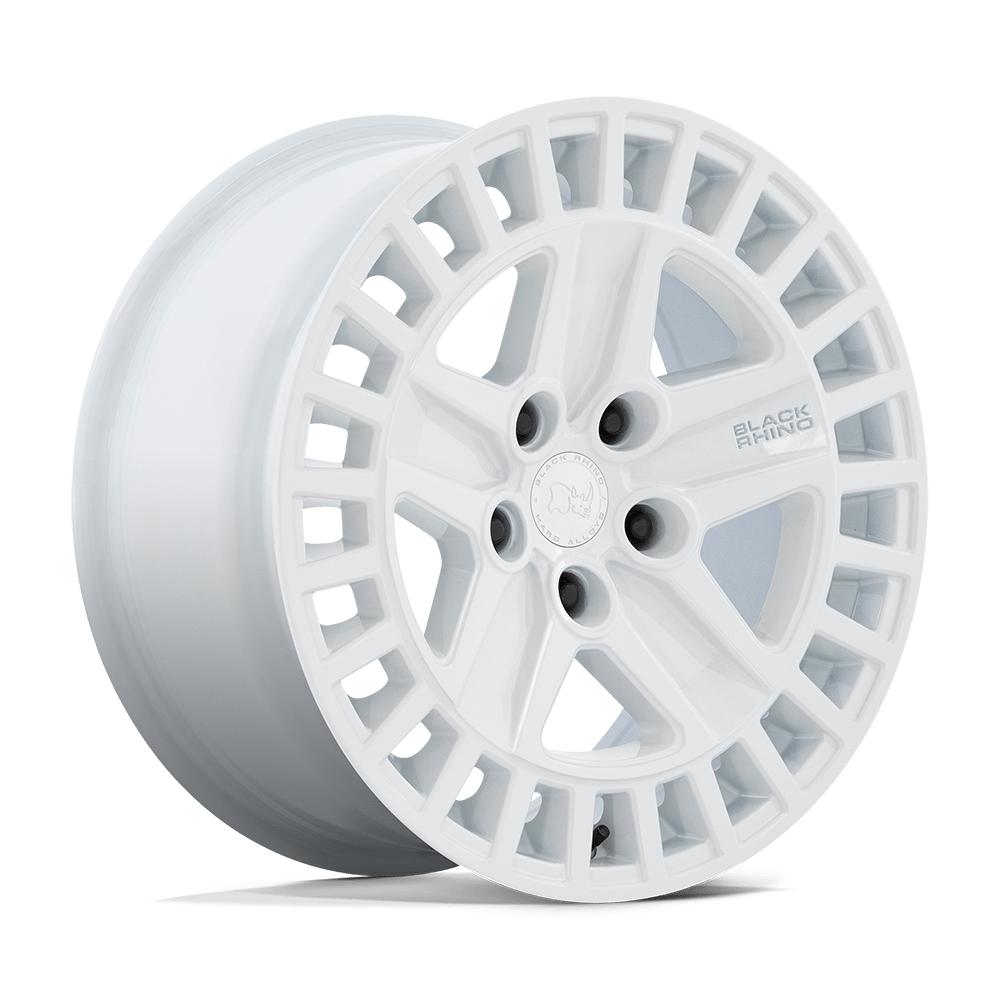 BR005 18X8.5 5X4.5 G-WHT 25MM Black Rhino