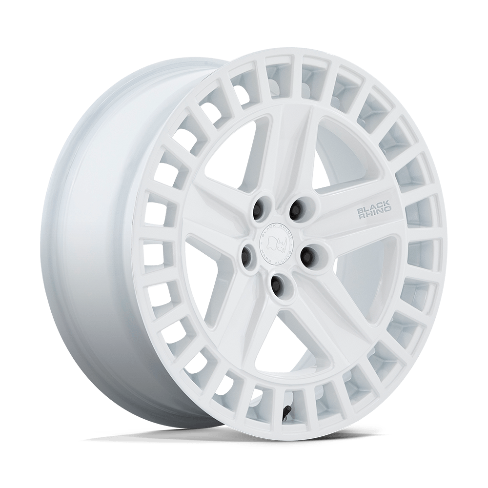 BR005 20X8.5 5X4.5 G-WHT 25MM Black Rhino