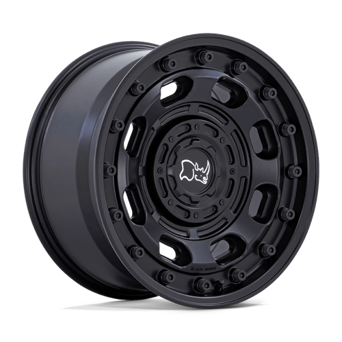 BR007 20X10 BLANK M-BLK -18MM (108-155) Black Rhino