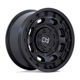 BR007 17X8 5X4.5/5.0 M-BLK 38MM Black Rhino