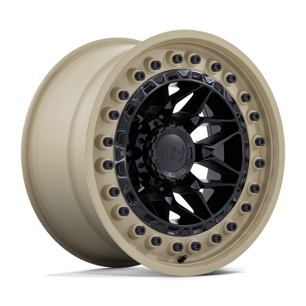 BR008 17X9 5X5.0 M-BLK SAND-LP 0MM Black Rhino