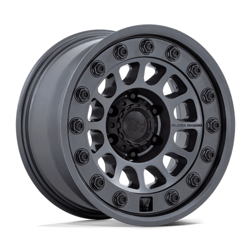 BR012 18X8.5 5X5.0 M-GNMTL 0MM Black Rhino