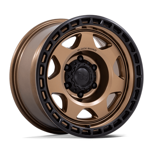 BR018 17X8.5 5X5.0 M-BRNZ-BLK -10MM Black Rhino