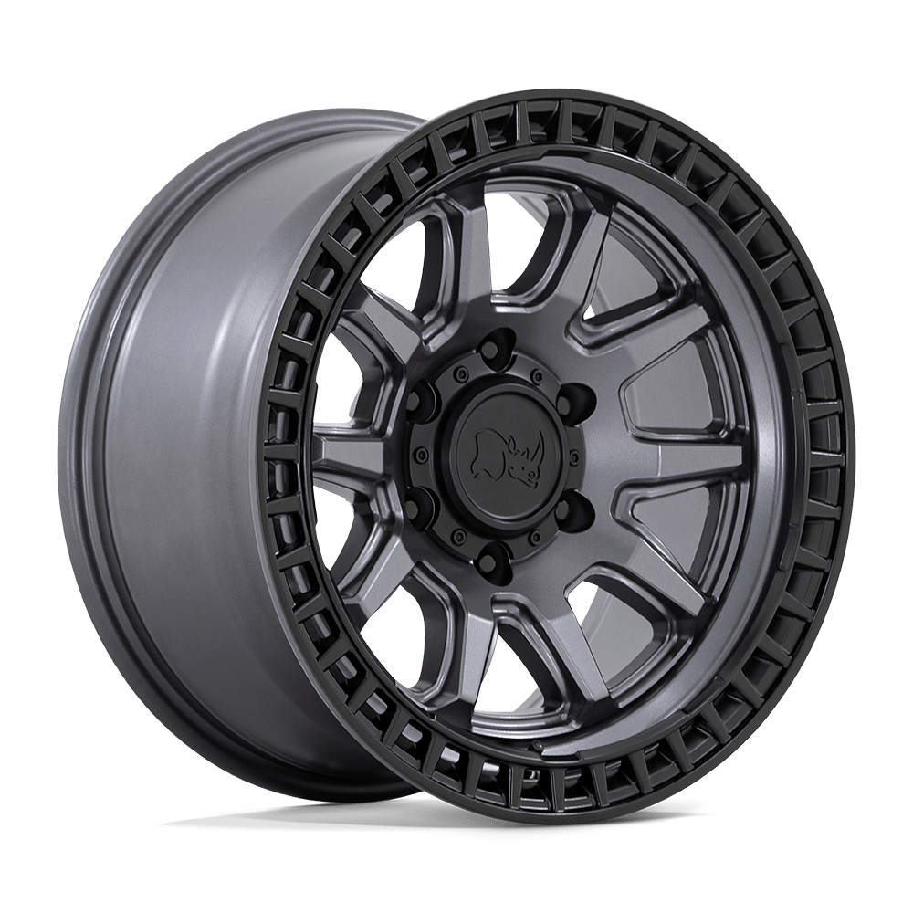 BR001 20X9 6X5.5 M-GNMTL BLK-LP 0MM Black Rhino