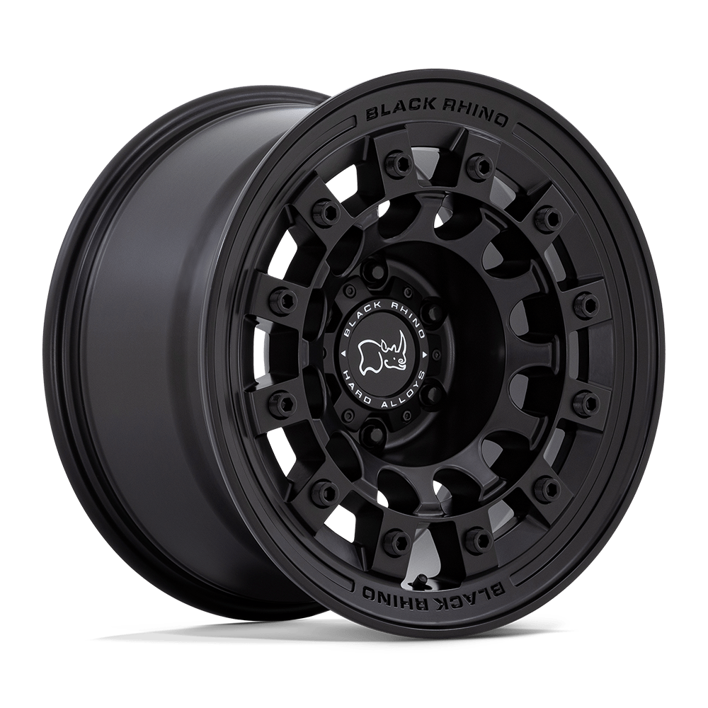 BR004 17X8 5X4.5 M-BLK 20MM Black Rhino