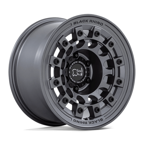 BR004 17X8 6X5.5 M-GNMTL 20MM Black Rhino