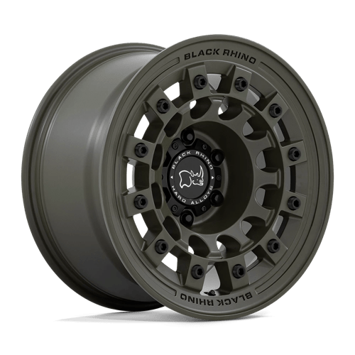 BR004 17X8 5X4.5 OD-GRN 30MM Black Rhino