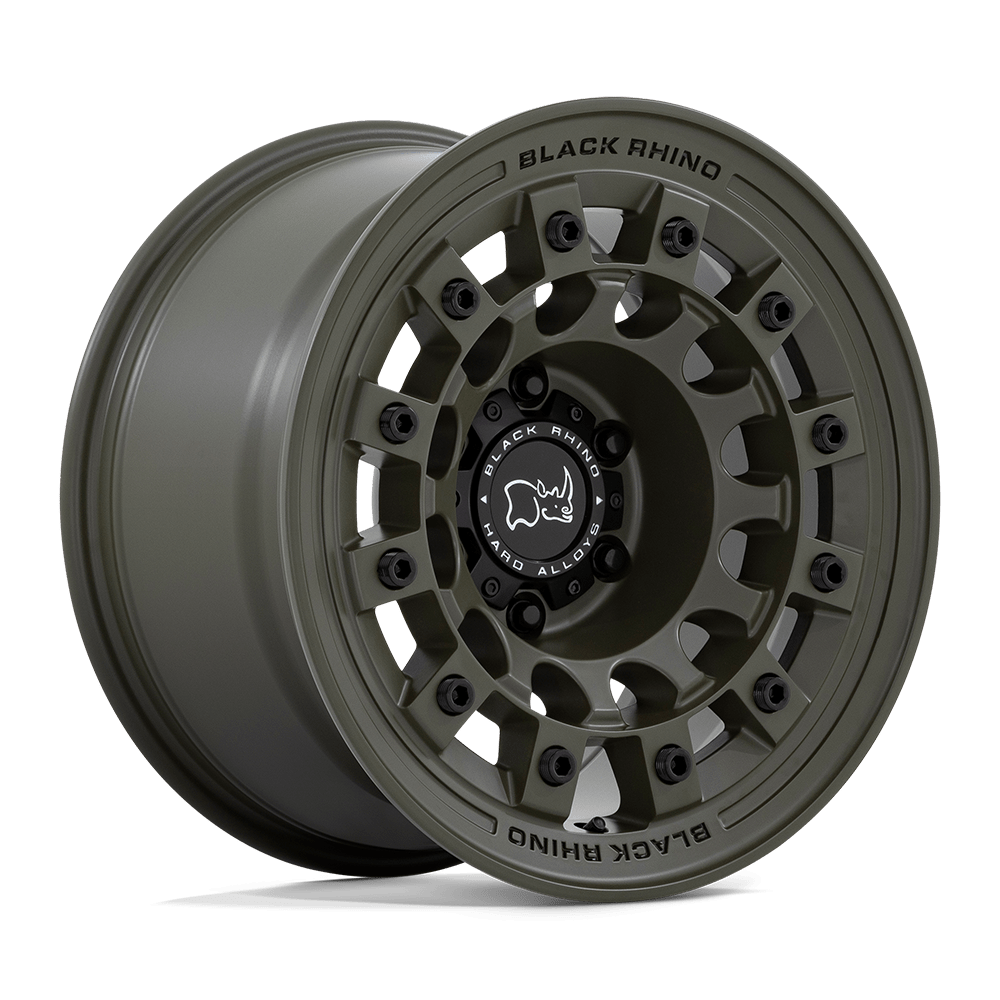 BR004 17X8 5X4.5 OD-GRN 20MM Black Rhino