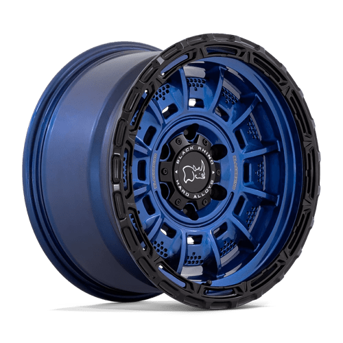 BR002 20X10 8X6.5 CB-BLU BLK-LP -18MM Black Rhino