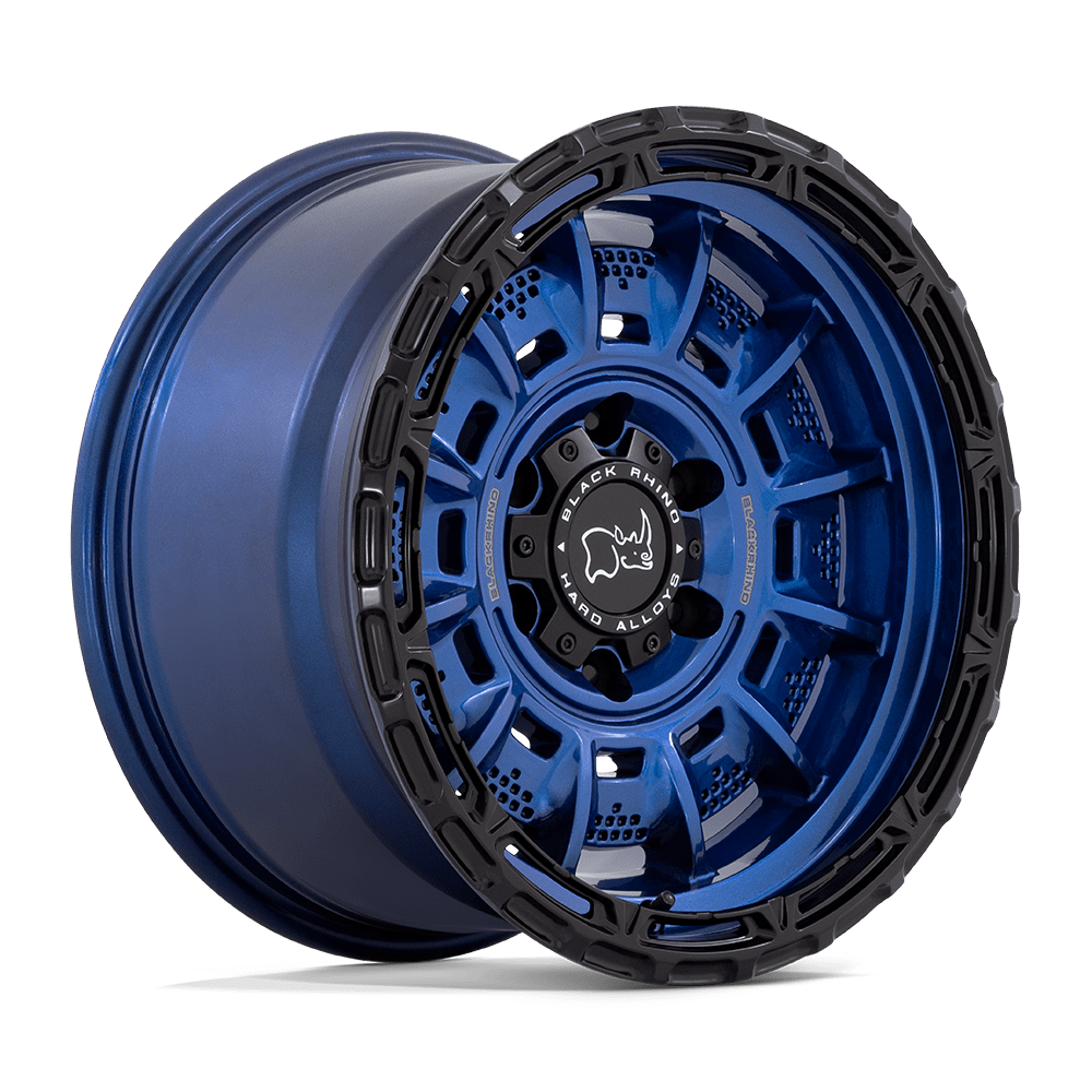 BR002 20X10 8X6.5 CB-BLU BLK-LP -18MM Black Rhino