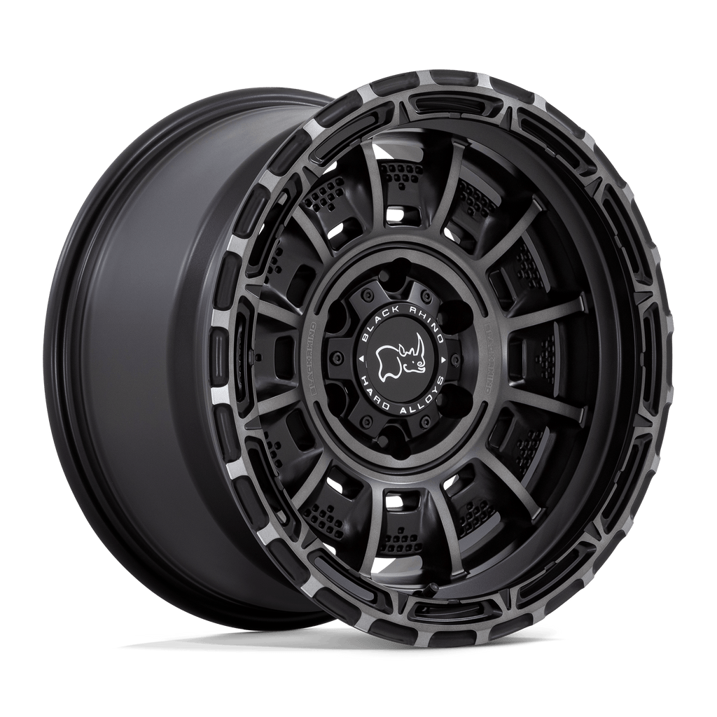 BR002 20X10 8X6.5 M-BLK GRY-TINT -18MM Black Rhino