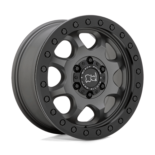 BRVTR 17X8 6X130 M-GNMTL BLK-HDW 38MM Black Rhino