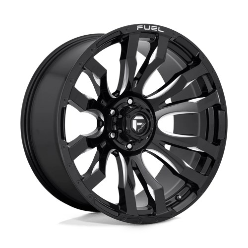 D673 18X9 6X5.5 GL-BLK-MIL 20MM Fuel 1PC