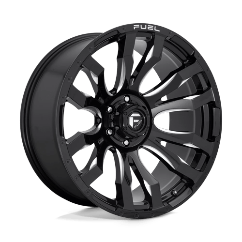 D673 17X9 6X5.5 GL-BLK-MIL -12MM Fuel 1PC