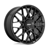 R165 19X8.5 5X112/120 M-BLK 45MM Rotiform