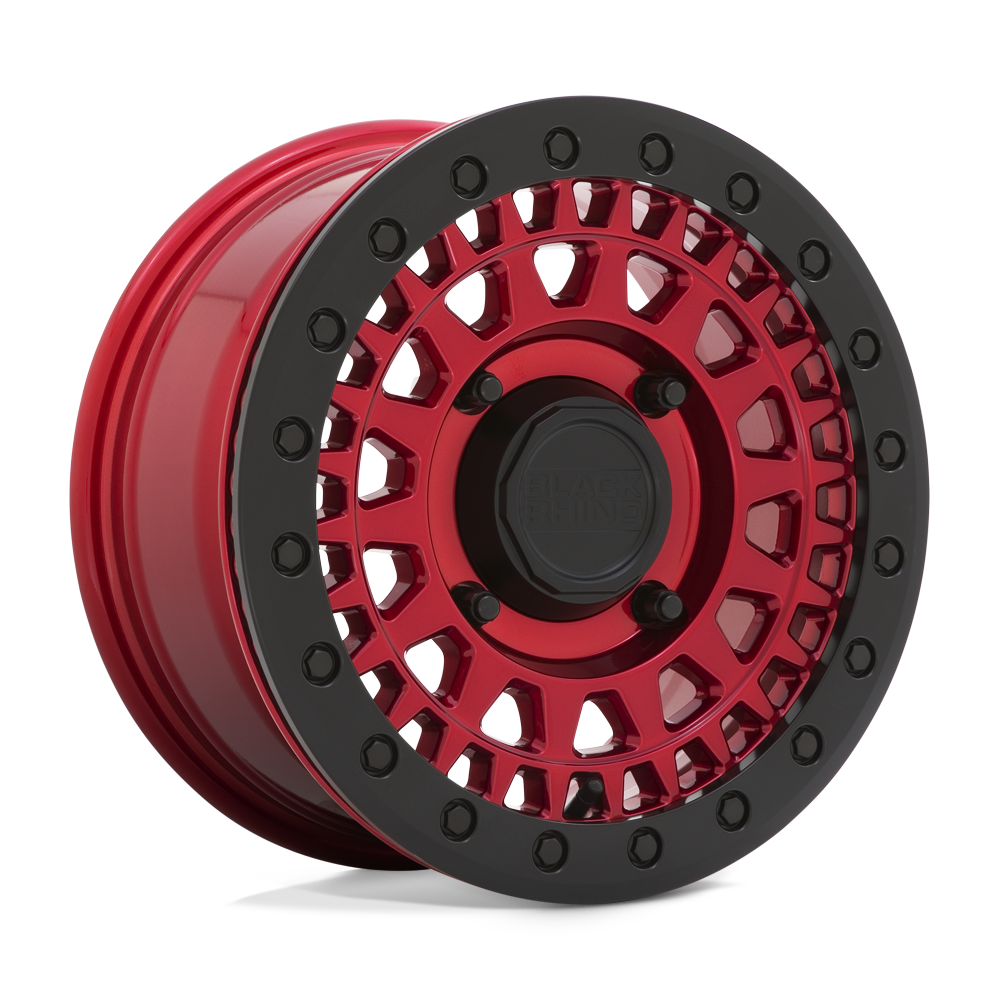 BUPKB 14X7 4X110 C-RED-BLK-RG 36MM Black Rhino Powersports