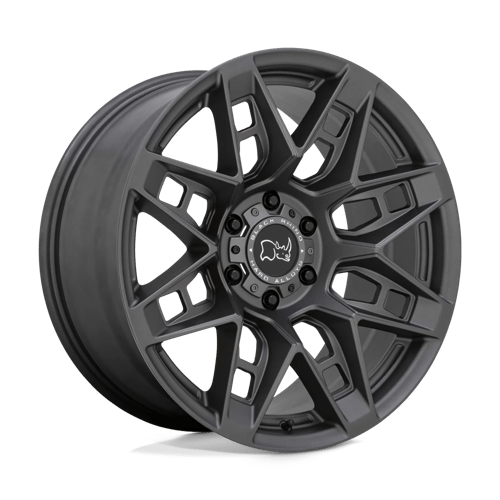 BRCPK 18X9.5 5X150 M-GNMTL 12MM Black Rhino