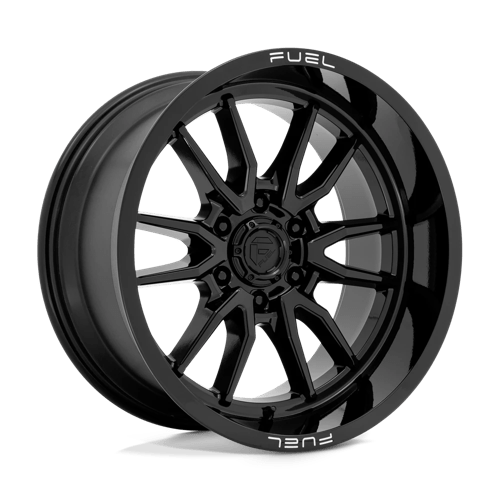 D760 17X9 6X5.5 G-BLK -12MM Fuel 1PC