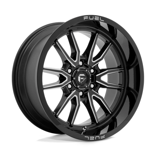 D761 17X9 6X135 G-BLK MILL -12MM Fuel 1PC