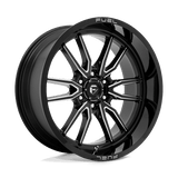 D761 22X10 6X135 G-BLK MILL -18MM Fuel 1PC