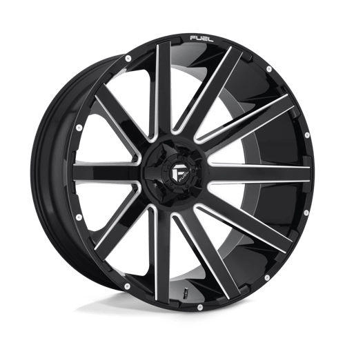 D615 26X12 6X135/5.5 GL-BLK-MIL -44MM Fuel 1PC