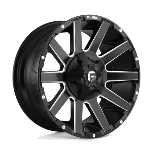 D616 20X9 8X6.5 MT-BLK-MIL 20MM Fuel 1PC