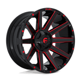 D643 22X10 8X170 GL-BLK-RTTC -18MM Fuel 1PC