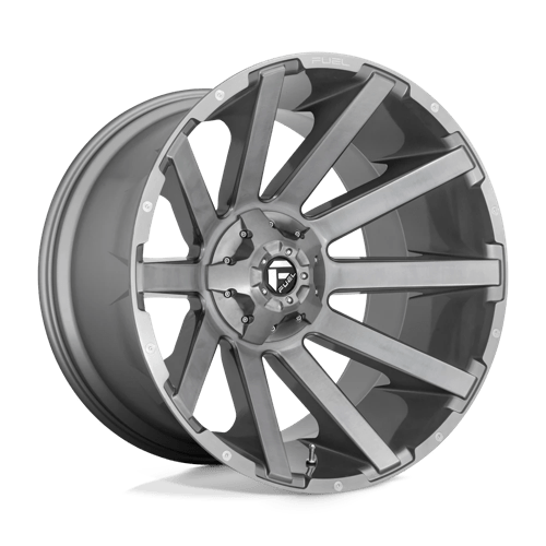 D714 20X10 5X4.5/5.0 BRSH-GNMTL-TTC -18MM Fuel 1PC