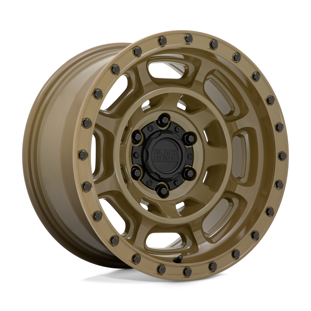 BRCNV 17X8.5 5X5.0 GATOR-GRN -18MM Black Rhino