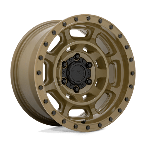 BRCNV 17X8.5 6X5.5 GATOR-GRN -10MM Black Rhino