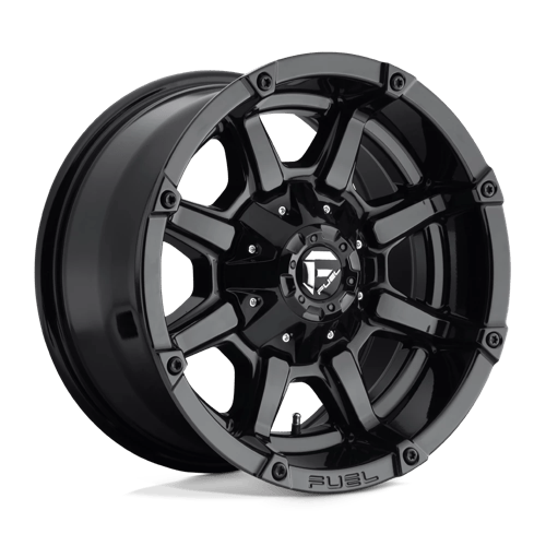 D575 17X9 6X135/5.5 GL-BLK -12MM Fuel 1PC