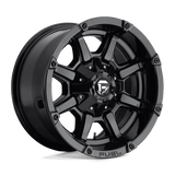 D575 17X9 6X135/5.5 GL-BLK -12MM Fuel 1PC