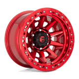 D113 17X9 5X5.0 GL-RED -38MM Fuel 1PC