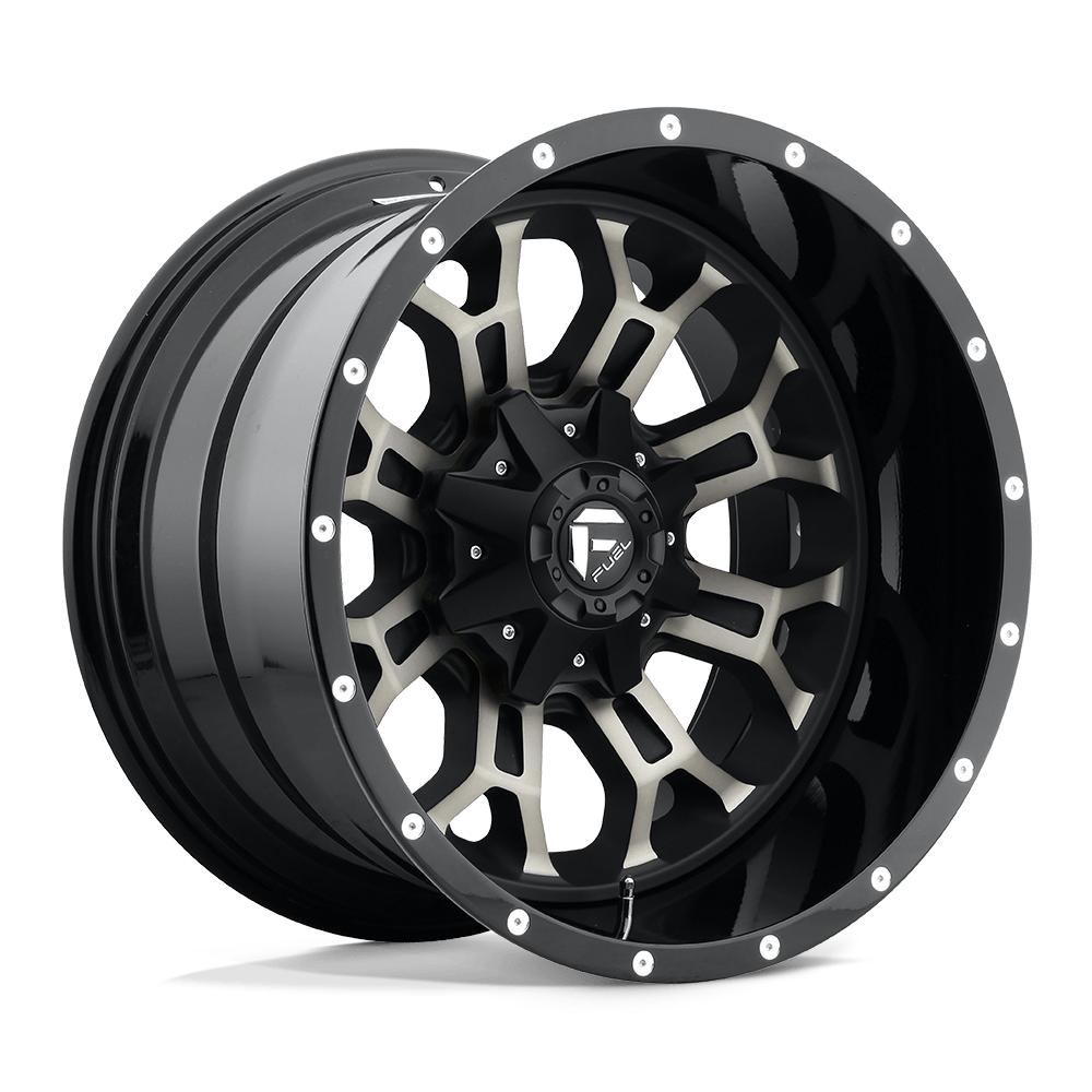 D268 22X12 6X135/5.5 MT-BLK-DDT -44MM Fuel 2PC