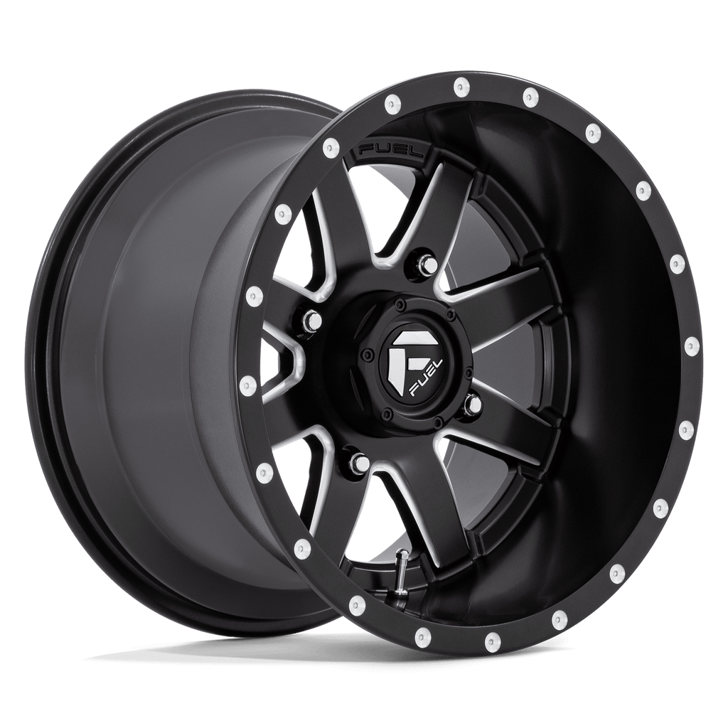 D538 15X10 4X137 MT-BLK-MIL 0MM Fuel UTV