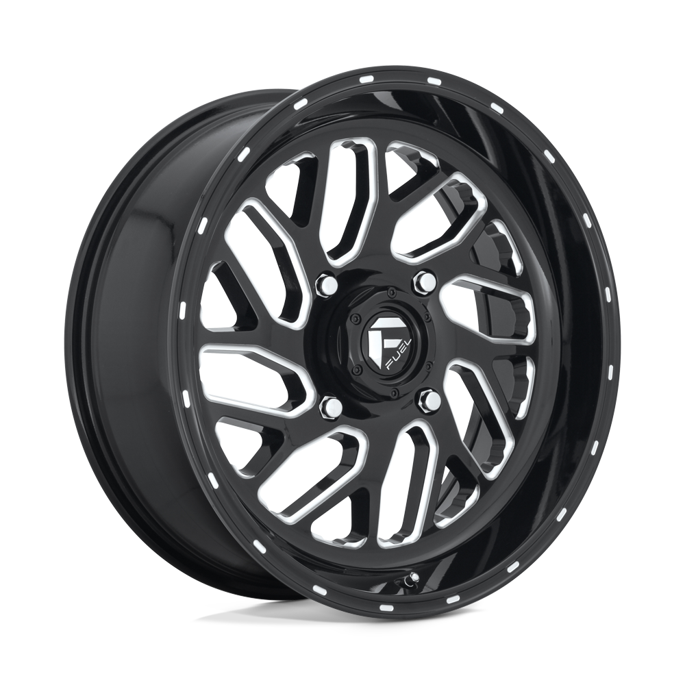 D581 16X7 4X156 GL-BLK-MIL 13MM Fuel UTV